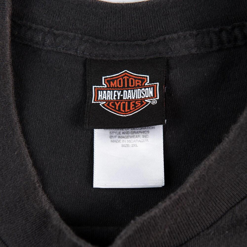 Harley Davidson Gainesville Florida Alligator T-Shirt Men’s 2XL Black 2011 - Picture 5 of 7